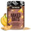 Naked Oats - Chocolate PB Banana Overnight Oats, 20g Whey Protein, Gluten-Free Oatmeal Instant Breakfast or Shake, High Protein Oatmeal, High Fiber Breakfast Shake, Non GMO, No Soy - 12 Servings view 1