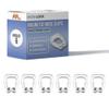 Pack of 6 Magnetic Anti-Snore Clips - Silicone Nose Clips - Reusable Snoring Solution for Nasal Snorers - Enjoy a More Peaceful Night's Sleep - by Mobi Lock view 1