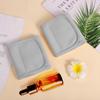 PEUTIER 2pcs Castor Oil Foot Pack, Castor Oil Foot Wrap Reusable Castor Oil Pack for Foot Adjustable Castor Oil Compress Pads Flannel Cloth Castor Oil Pack for Foot Ankle (Gray) view 4