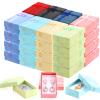 Batiyeer Jewelry Gift Boxes Set Empty Small Gift Cardboard Boxes for Jewelry Packaging with Ribbon Bowknot for Anniversaries Weddings Birthday, 8 Colors(160 Pcs) view 1