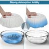6 Pack Mop Heads Replacements, Compatible with FunClean Spin Mop & RinseWise Mop Bucket, Microfiber Spin Mop Head Refill Cleaning Supplie for Home Industrial and Commercial Use view 4