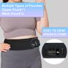 Healvaluefit Diabetic Pump Belt Holder, Diabetes Insulin Pump Belt with Cuttable Size, Diabete Waist Running Belt for Men & Women (M:24"-38") view 4