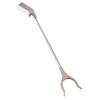 1pc Pickup Lightweight Grabber Trash u Tool Reacher Grabber Portable Grabber Garbage Rod Leaf Grabber Reacher Garbage Clip Tweezers Grabbing Elderly Stainless Steel view 1