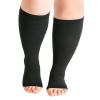 Blaward Wide Calf Compression Sleeves Women & Men, 20-30mmHg Plus Size Leg Support for Shin Splints, Swelling, Travel view 1