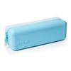 Visfresh Disposable Daily Contact-Lens Case Organizer, Travel-Friendly, Premium Quality, Water-Resistant Silicone Case with Clearly Labeled R & L, Storage up to 30 lenses (Blue) view 1