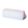 Visfresh Disposable Daily Contact-Lens Case Organizer, Travel-Friendly, Premium Quality, Water-Resistant Silicone Case with Clearly Labeled R & L, Storage up to 30 lenses (Pink) view 2