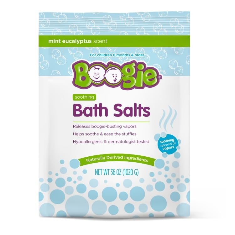 Boogie Kids Soothing Bath Salts, Eucalyptus - 36oz (Pack of 1)