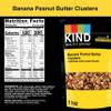 KIND HEALTHY GRAINS Granola Family Size, Healthy Snack, Banana Peanut Butter with Dark Chocolate Chunks Granola Clusters, 10g Protein, Snack Mix 11 OZ view 2