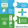 Biovanta Cold and Flu Relief Kit Plus Immune Support, Soothing Throat Spray, 10mL, 6 Plant-Based Aspirin Tablets, Multi-Symptom Sore Throat Relief view 3