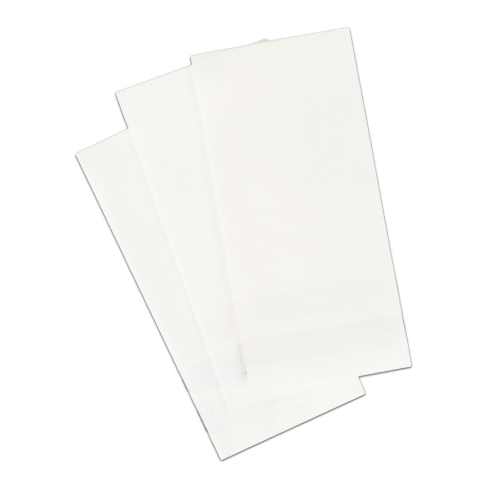 White Cloth Like Dinner Napkins - 1/6 Fold 12"x16" Single Use Linen Feel Disposable Guest Towels, Absorbent, Soft, Elegant, Bathroom Hand Towel, Party, Weddings, Napkins, Tablesetting, Receptions (20)
