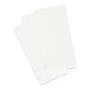 White Cloth Like Dinner Napkins - 1/6 Fold 12"x16" Single Use Linen Feel Disposable Guest Towels, Absorbent, Soft, Elegant, Bathroom Hand Towel, Party, Weddings, Napkins, Tablesetting, Receptions (20) view 1
