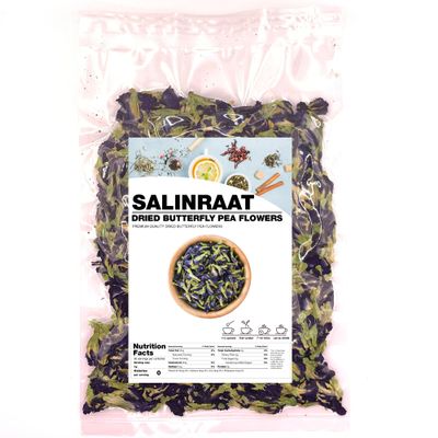 (35.27oz//1 kg) Butterfly Pea Flower Tea Butterfly Pea Tea Rich in Antioxidants Edible Dried Herbal Flowers for Blue & Purple Drinks and Food Coloring - by SALINRAAT