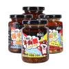 260G Bottled Slightly Spicy Roast Chili Sauce Chili Sauce Chili Sauce Sichuan Tiger Skin Chopped Chili Seasoning Bibimbap Sauce Seasoning Sauce (200g of pepper bamboo shoots) view 1