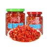 260G Bottled Slightly Spicy Roast Chili Sauce Chili Sauce Chili Sauce Sichuan Tiger Skin Chopped Chili Seasoning Bibimbap Sauce Seasoning Sauce (300g chopping pepper) view 1