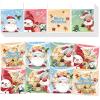 Bnsikun 200Pcs Christmas Cookie Bags Cellophane Treat Bags Clear Self-adhesive Candy Bags for Christmas Holiday Party Gift Decoration Supplies (3.94 x 3.94 In) view 1