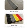 0.4''Rise Threshold Ramps for Doorways, Wheelchair Ramps for Home, Portable Lightweight Plastic Curb Ramps, for Doorways, Driveways, Bathroom, Cuttable (Size : 22 * 10cm/8.6 * 4in) view 2
