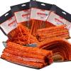 Spicy Strips Snack Gift(125g*1 bag), Hot and Spicy Flavor Handmade latiao, Super Spicy Spicy Stick Spicy Bar Small Gluten, Web Celebrity Snacks, Chinese Specialty Snack, Instant Spicy Snack view 1