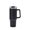 40oz Handle ice Cream Large Capacity Vacuum Cup Stainless Steel Travel Cup Cup with Suction Tubes view 1