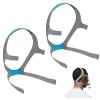 Airfit f20 Headgear, 2 Packs Replacement CPAP Mask Headgear Strap CPAP Supplies for Airfit/AirTouch F20, Large (Without Mask) view 1