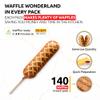 OldSoul Professional Corndog Waffle Mix | GLUTEN FREE | Vanilla Flavour | 5 Lbs | 140 Waffles (5 Lbs, Gluten Free) view 2