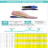 Heavy Duty Arch Support Orthotics for Men & Women Gel Cushioning, Absorption Work Boots Relief Fasciitis Insoles (3.5cm Arch Height) Men's 5.5-6.5 | Women's 7.5-8.5 view 4