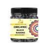 GAGZI Natural Premium Afghani Seedless Black Raisins | Kali Kishmish | Munakka Dry Fruits - 200 GM view 1