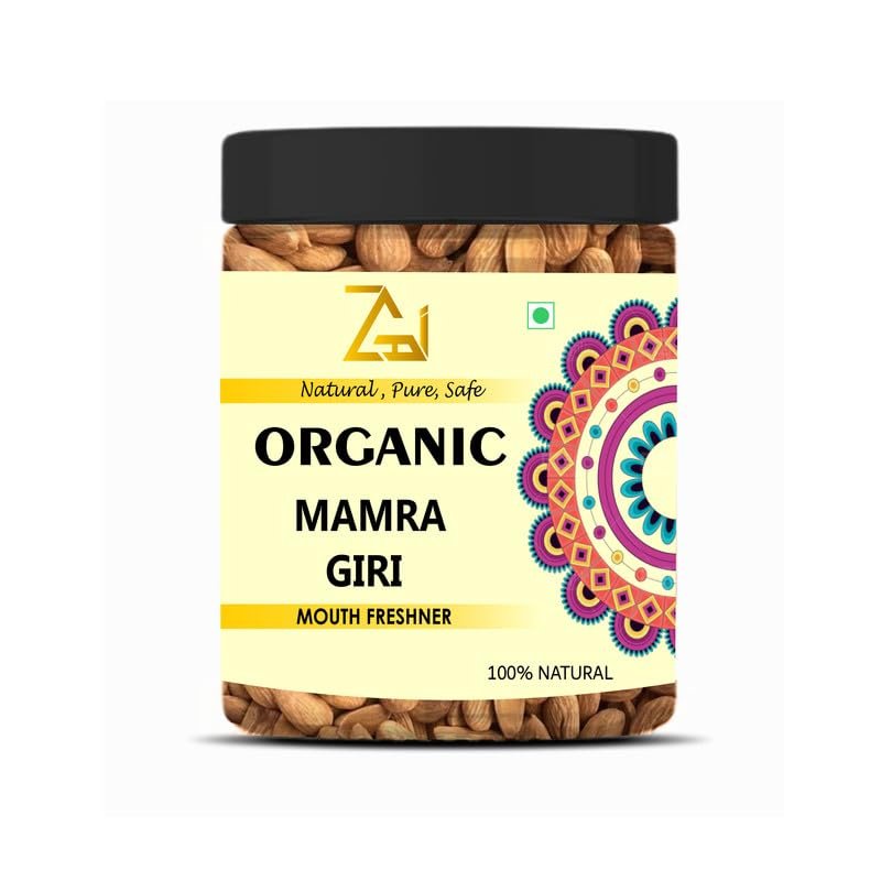 GAGZI Natural Premium -AAA Quality MAMRA GIRI ALMONDS Bold Size - 500 GM
