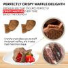 OldSoul Professional Taiyaki Waffle Mix | GLUTEN FREE & VEGAN | Crispy | Chocolate Flavor | 30 Lbs | 504 Waffles (30 Lbs, Gluten Free & Vegan) view 3