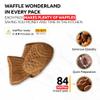 OldSoul Professional Taiyaki Waffle Mix | GLUTEN FREE & VEGAN | Crispy | Chocolate Flavor | 5 Lbs | 84 Waffles (5 Lbs, Gluten Free & Vegan) view 2