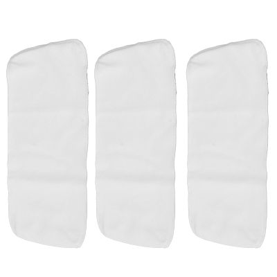 3 Pcs Cotton Flannel for Castor Oil Pack, Cotton Organic Flannel, Reusable Unbleached Replaceable Castor Oil Pads for Liver Detox Stomach Back Joints Soothing Heat Compress