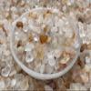 0.5 Pound Natural Semi Tumbled Gemstone Chips, Crushed Mini Crystals, Undrilled Crystal Chips (Golden Healer Quartz) view 2