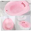 Zerodeko Toilet Basin Vanity Unit Basin Sitz Bath Sitz Bath for Toilet Seat for Hemorrhoids Postpartum Care Kit view 3