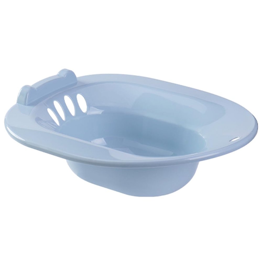 Zerodeko Butt Wash Tub Sitz Bath Toilet Sitz Bath Pan for Soaking for Postpartum Hemorrhoids Relief