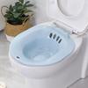 Zerodeko Butt Wash Tub Sitz Bath Toilet Sitz Bath Pan for Soaking for Postpartum Hemorrhoids Relief view 4
