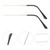 ABOOFAN 1pair Metal Eyeglasses Replacement Temple Metal Glasses Arm Legs for Sunglasses and Eyewear Lightweight Comfortable Design Frames view 4