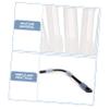 LALAFINA 60pairs Silicone Eyeglass Ear Grips Comfortable - Temple Tips for Glasses Eyewear Retainers for Daily Wear Outdoor Activities Yoga More view 3