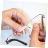12 Pcs Nose Bridge for Glasses Eyeglass Parts Silicone Eyeglasses Nose Pads Nose Pads for Glasses Eye Glasses Repair Parts Glasses Clear Student Replace Small Glasses view 3