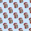 Cool Pug Tongue Gift Wrap Thick Wrapping Paper Pet Animal Christmas Holiday Party Sunglass Santa Dog Decoration (One 20 inch x 30 inch sheet) view 2
