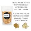 Movie Night Gourmet Popcorn Kernels, One Pound | Classic Yellow Butterfly Popcorn | Tasty Plant Based Snacks for Home Movie Nights and Board Game Meet-Ups | Dell Cove Spices view 3