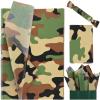 100 Sheets 20 * 14 Inches Camo Tissue Paper for Gift Wrapping, Green Black Camouflage Tissue Paper for Gift Bags for Birthday Camping Themed Party Retirement Hunting Party DIY Craft view 1