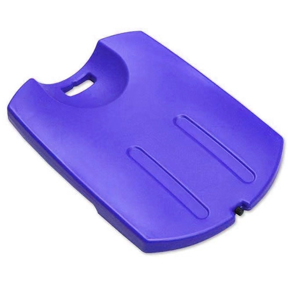 Beiruoyu CPR Rescue Lifesaver Board- EMS Medical First Aid Supplies Cardiac Board- Home Pool CPR Easy Patient Lifting Portable Lightweight Recessed Handle Lifesaver CPR Board (Blue)