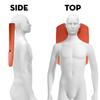 Beiruoyu CPR Rescue Lifesaver Board- EMS Medical First Aid Supplies Cardiac Board- Home Pool CPR Easy Patient Lifting Portable Lightweight Recessed Handle Lifesaver CPR Board (Blue) view 3