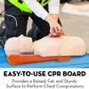 Beiruoyu CPR Rescue Lifesaver Board- EMS Medical First Aid Supplies Cardiac Board- Home Pool CPR Easy Patient Lifting Portable Lightweight Recessed Handle Lifesaver CPR Board (Blue) view 4