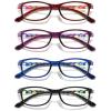 RaoOG Reading Glasses for Women 1.75 Blue Light Blocking Computer Readers, Flexible Eyeglasses Anti Eyestrain/Glare/UV(4 Pack) view 1