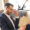 ESAVIA Premium Half Frame Reading Glasses for Men Blue Light Blocking Computer Reader Full Lens Magnifier Eyewear with Unbreakable Frame (Black Blue, 150) view 3