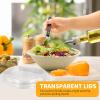 500 Pack 24 oz Disposable Bowls, Eco-Friendly Disposable Bagasse Bowl, Duty Biodegradable Bowls Made Of Sugarcane, Heavy Duty Compostable Bowls Party Serving Bowls for Salad, Dessert (24oz-Covered) view 4