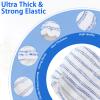 8 Pack Mop Heads Replacements Compatible with Cedar Hard Wood Flooring 'N More Ultra-fine Fiber mop - Microfiber Mop Refills for Cedar Mop Wet and Dry Use 15x8 Inch Pads view 2