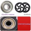 SAGIDAR 1 Pair Antis-Slip Rubber Wheel, Replacement Casters for Walker, Replacement Rollator Accessories 13/15/20cm, 120kg Load Capacity, Protects Floors, Easy to Install view 3