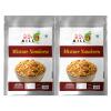 90's MILL Gujarati Mix | Gujarati Namkeen | Spicy & Sweet in Flavour | Natural Flavouring Agent | Tea- Time Munchies to Spend Time with Family | Ready to eat Occasion Festival Namkeen-350g*2Pack view 1