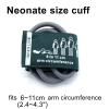 NIBP Cuff with BP18 Connectors for Neonate, 6-11 cm Reusable Dual Tube Nylon Replacement BP Cuff with Inner Airbag for Blood Pressure Monitor Machine view 3